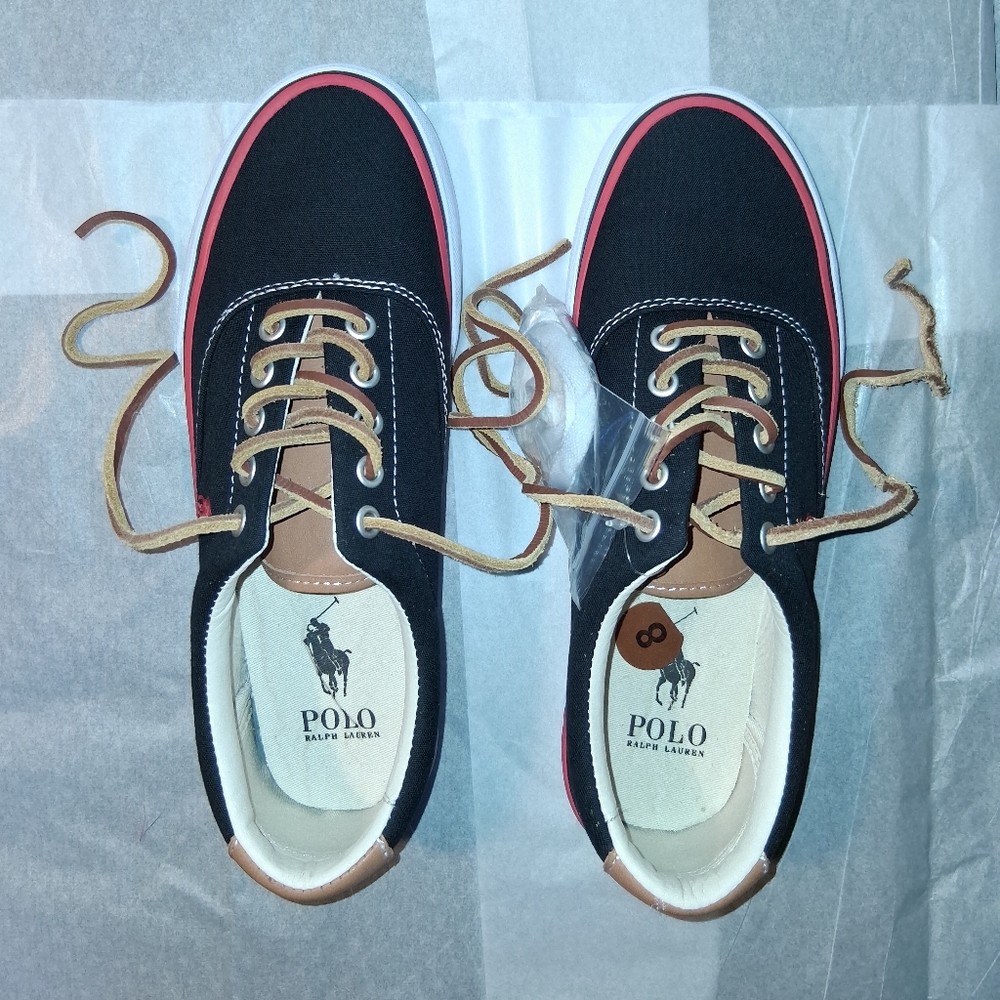 Polo Ralph Lauren Sneakers, Brand New, Men size 8 = Women 9.5 - Picture 4 of 9